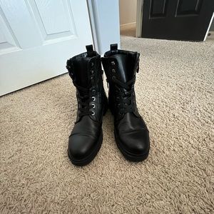 Nine West combat boots